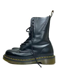 Dr.Martens◆ブーツ/UK4/BLK/レザー/1490