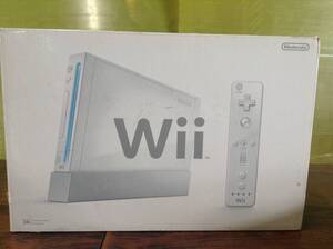 Nintendo Wii console 2controllers w/box tested 任天堂 Wii 本体１台 コントローラ2台 箱付 動作確認済 F273D3