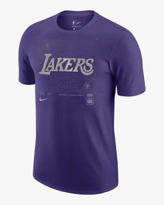 新品ナイキNIKE CV6015-547 LAL CTS クロームTシャツ★NBAレイカーズ★サイズXL★レブロン八村★N24123