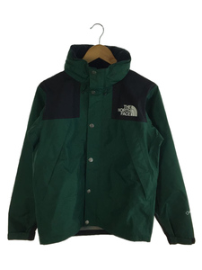 THE NORTH FACE◆MOUNTAIN RAINTEX JACKET_マウンテンレインテックスジャケット/S/ナイロン/GRN/無地