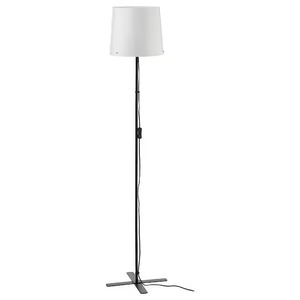 新品 IKEA フロアランプ, BARLAST バルラスト ブラック/ホワイト, 150 cm 送料￥750！