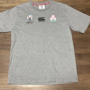 ☆カンタベリー canterbury ラグビー ワールドカップ 2019 メンズ Tシャツ RUGBY WORLD CUP JAPAN 2019 T-shirt tee