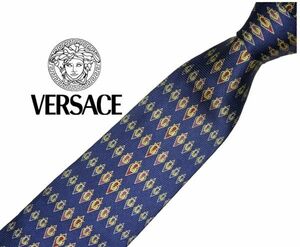 GIANNI VERSACE ネクタイ G柄 パターン柄 ジャンニヴェルサーチェ USED 中古 t83