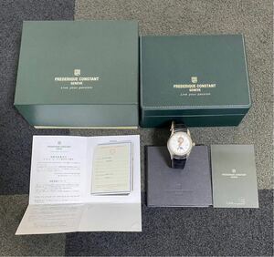 FREDERIQUE CONSTANT フレデリックコンスタント クラシックハートビート ムーンフェイズ 自動巻 FC300/335X6B4/6 腕時計 メンズ【a154860】