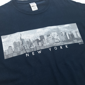 NEW YORK ニューヨーク パノラマフォト Tシャツ