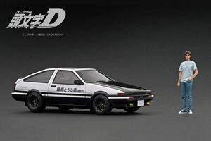 【限定180台】IG2867 イグニッションモデル 1/18 INITIAL D Toyota Sprinter Trueno 3Dr GT Apex (AE86) With Mr.Takumi Fujiwara 頭文字D