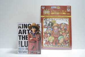 ONE PIECE KING OF ARTIST ルフィ 20th anniversary 一番くじ ラストワン賞 スペシャル色紙 ワンピース フィギュア KOA