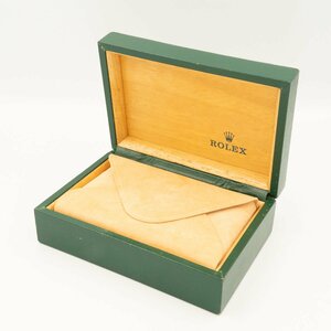 1円 良品 ギャラケース付 ROLEX ロレックスケース ROLEX CASE 時計用 空箱 BOX S 内箱 68.00.06 緑 グリーン ウォッチケース 0451920240611