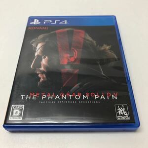 A1007★Ps4ソフト METAL GEAR SOLID V:THE PHANTOM PAIN【動作品】