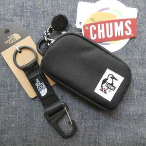 2点セット TNF CHUMS キーホルダー コインケース NN32434 CH60-3572