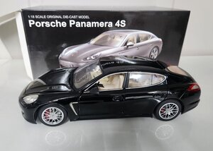 ▲超希少！PORSCHE 1/18 ポルシェ Panamera パナメーラ 黑