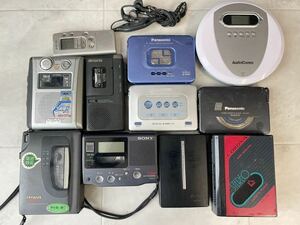 1円 レトロ WALKMAN ウォークマン ラジカセ CDプレーヤー ICレコーダー 色々 様々 大量 まとめ セット SONY AIWA SHARP CORONA 売り切り 