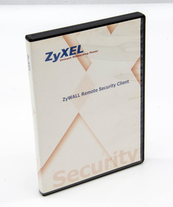 ZyXEL ZyWALL Remote Security Client 英語版 1ライセンス Windows CD-ROM 未開封