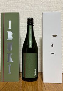 一歩己 「青白橡～あおしろつるばみ～」　純米大吟醸　720ml 製造年月2024.10