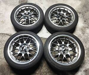 ！深リム、鍛造！BBS RS929H RS930H！2本/18X8J ET40 2本/18X9J ET45 5H/114.3 BRIDGESTONE REGNO GR-XI 225/45R18 245/40R18 4本セット！