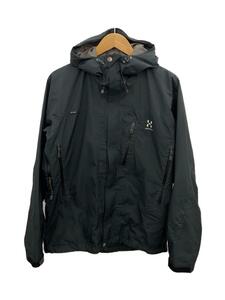 HAGLOFS◆VERTE JACKET/マウンテンパーカ/M/ナイロン/BLK/無地/1239036