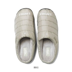 未使用 NANGA x FRAGMENT x SUBU WINTER SANDAL ベージュ サイズ2 26〜27.5cm ナンガ　フラグメント スブ