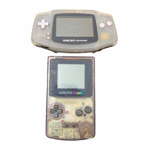 【7247】1円〜 Nintendo ニンテンドー 任天堂 GAMEBOY GB ゲームボーイアドバンス ゲームボーイカラー 中古 現状品 ジャンク