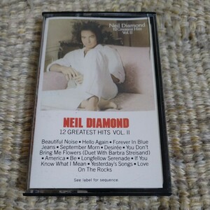 【輸入盤】☆ニール・ダイヤモンド Neil Diamond 12グレイテスト・ヒッツ Vol.2☆☆　　　　　　　　　　【カセット、CD多数セール中…】