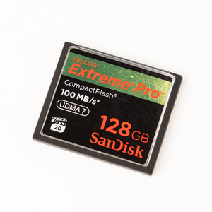 SanDisk 128GB Extreme Pro CompactFlash Memory Card (100MB/s) SDCFXP-128G-J92
