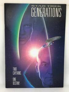 中古 美品 映画 パンフレット スタートレック ジェネレーションズ Star Trek Generations SF/アクション 1994