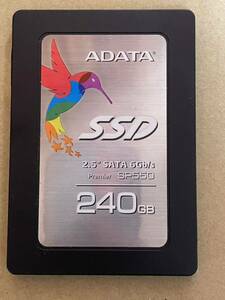 【動作確認済】　ADATA SSD 2.5 SATA 6Gb/s Premier SP550 240GB