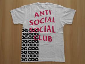 ANTI SOCIAL SOCIAL CLUB x CDG TEE / SIZE:M
