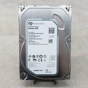 ∨PCパーツ 1.0TB/1000MB｜SATA 内蔵型 ハードディスク｜seagate シーゲート ST1000DM003 3.5インチHDD｜ フォーマット済み ■P2677