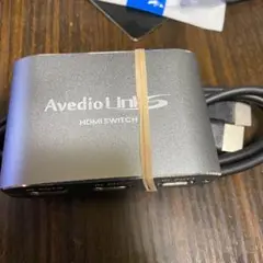 新品　HDMI　切替器　アルミニウム合金製　avedio links　拡張