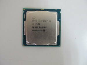 CPU Corei5-7500（中古）