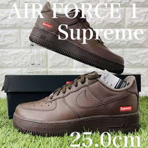 シュプリーム × ナイキ エアフォース1 ロー SP Supreme × Nike Air Force 1 Low メンズスニーカー 25.0cm CU9225-200