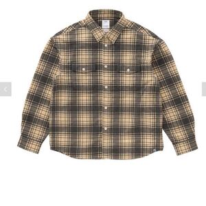 新品未使用 24AW visvim PIONEER CHECK L/S BEIGE size1 ネルシャツ