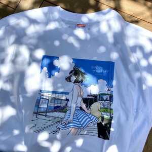 【so nice/RYUTist×江口寿史】『日曜日のサマートレイン』Tシャツ Lサイズ 新品未開封