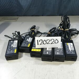 【送料無料】(120220E) 6個セット　FUJITSU AC Adapter ADP-65JH AB等　19V- 3.42A等　純正品　ACアダプターメガネケーブル付 中古品