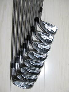 【中古品】（2009年） コブラ　S2 FORGED アイアン NSプロ950GH(S）8本(#4-#9.PW.G)　