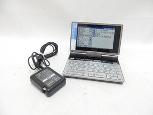 SHARP 電子辞書 Papyrus パピルス PW-TC900 充電アダプター付 通電OK 美品 /2501D