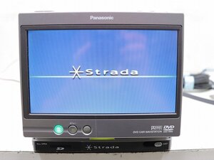 ◎ Panasonic Strada CN-DV250D DVDナビ DVD/CD/タッチパネル 1DIN インダッシュ パナソニック (在庫No:A39058) ◎※