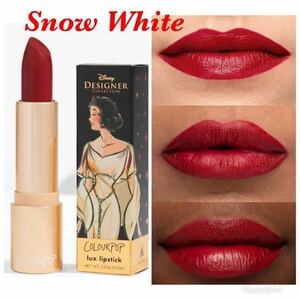 Colourpop Disney × colourpop 色→Snow white カラーポップ ディズニー　コラボ　リップ　白雪姫　口紅　リップスティック