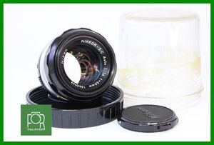 【同梱歓迎】【動作保証・点検済】良品■ニコン Nikon AI改 NIKKOR-S・C Auto 50mm F1.4■ケース付き■AAA1025