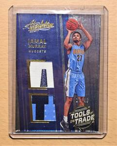 JAMAL MURRAY (ジャマールマレー) 2016-17 メモラビリア ジャージ 49シリ ルーキー トレーディングカード 【ROOKIE デンバーナゲッツ】