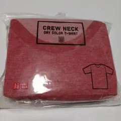 UNIQLO CREW NECK DRY COLOR T-SHIRT L ピンク