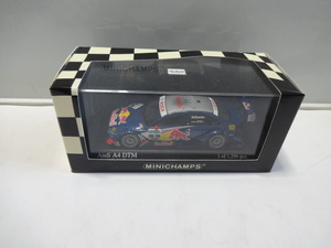 1/43 ミニカー DTM A4 Audi sport Team Abt Mattias Ekstrom Red Bull アウディーＡ4 世界限定 1296個 未使用品 デドストック レッドブル