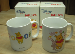  Pooh プーさんまぐカップ　2個　新品