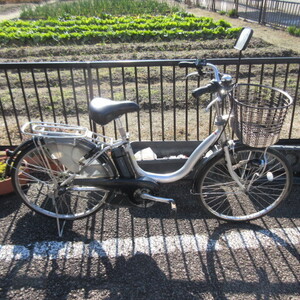 0111Y【中古】YAMAHA 電動アシスト自転車 PAS ナチュラT PM24NT