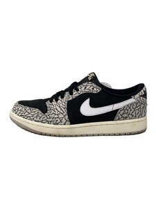 NIKE◆Air Jordan 1 Retro Low OG Black Cement/28cm/ブラック/CZ0775-001