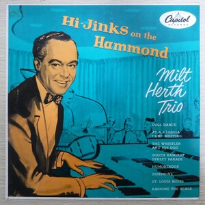 LP7451☆10インチ/US/Capitol「Milt Herth Trio / Hi-Jinks On The Hammond / HI-425」