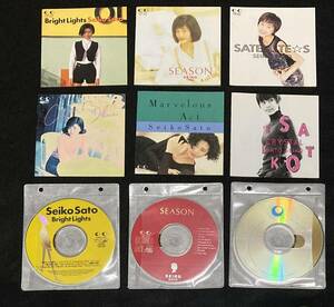 ※送料無料※ 佐藤聖子 アルバム CD 歌詞カードのみ 全6枚 セット Bright Light After Blue SEASON Marvelous Act SATELLITE☆S CRYSTAL 