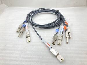 ★EMC 2m Mini SAS to Mini SAS Cable ケーブル 038-003-787 4本セット★ 中古動作品