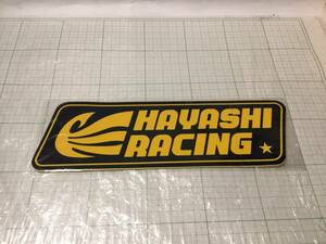 HAYASHI RACING ステッカー 当時物 ハヤシ レーシング ロゴ デカール アルミホイール