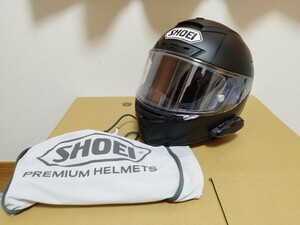 中古　美品 SHOEI ショウエイ X-Fourteen Mサイズ フルフェイスヘルメット マットブラック B+COMインカム付属　送料無料